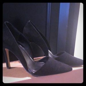 Banana Republic Black Suede Shoes!